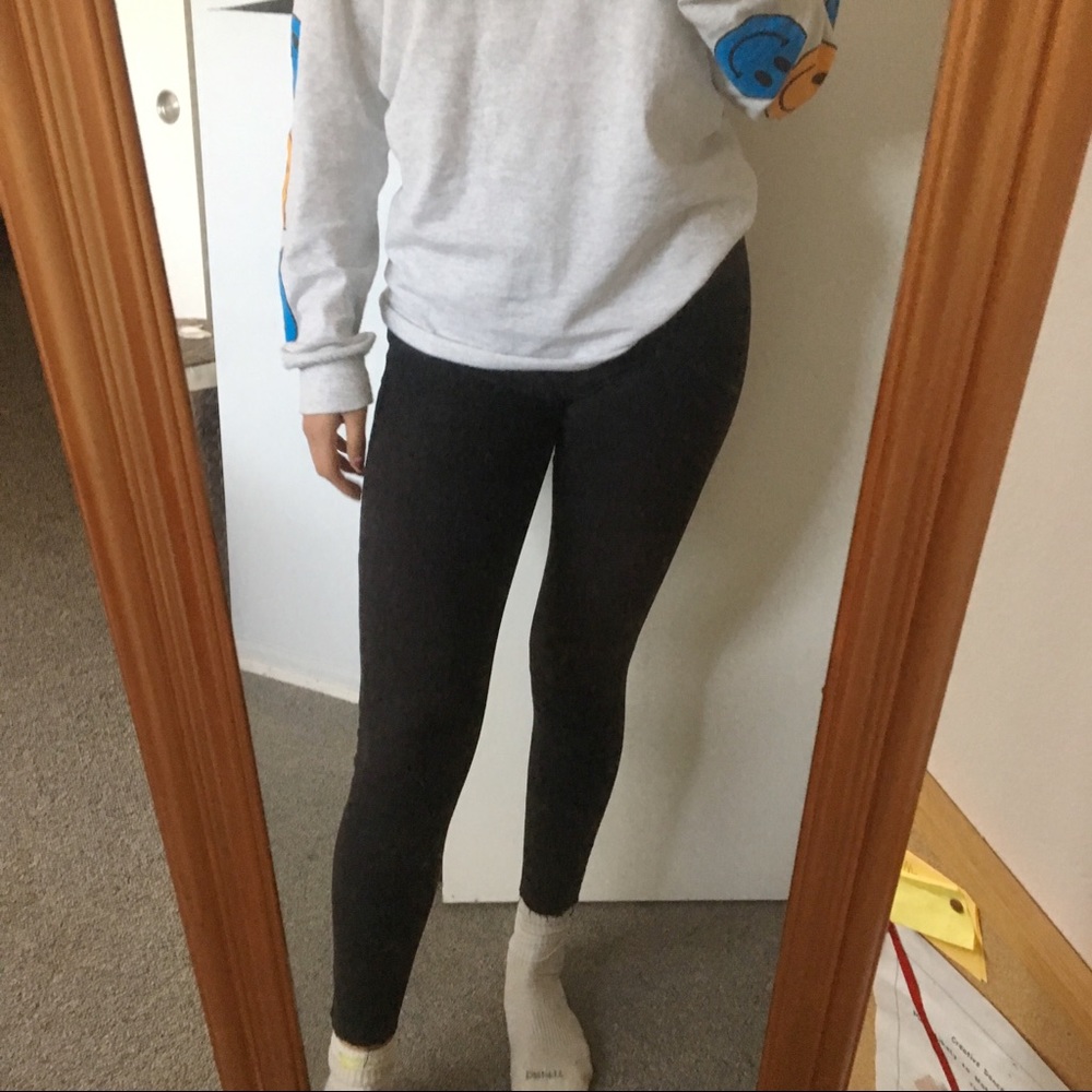 Black Topshop Jamie Jeans w/ Raw Hem